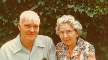 Dr. Bohart with his then wife, Margaret.
